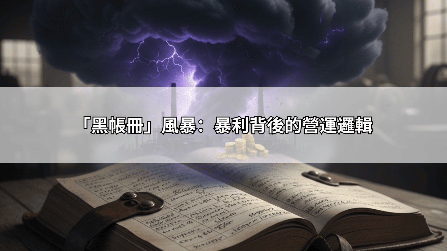 「黑帳冊」風暴：暴利背後的營運邏輯