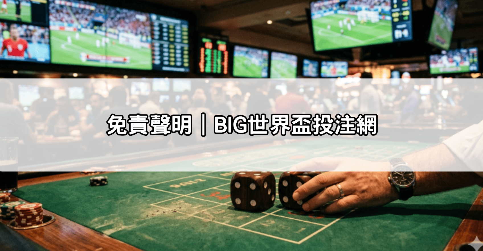 免責聲明|BIG世界盃投注網